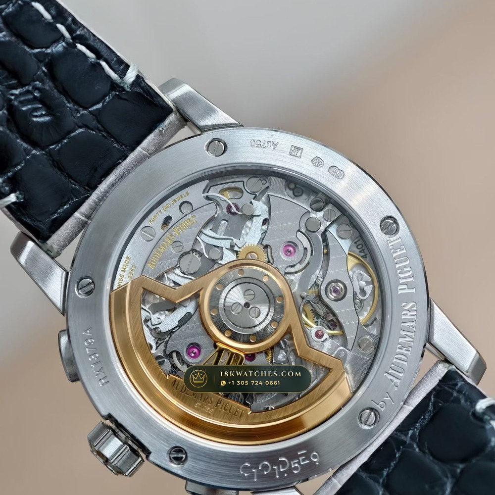 Audemars Piguet Code 11.59 Selfwinding Chronograph 41mm 18K Rose Gold Ref. 26393CR.OO.A009CR.01 — Studio Gallery Plate VIII in 18K Rose Gold Au750 (136.5g Verified Mass, Audemars Piguet Cal. 4401 Flyback Chronograph)