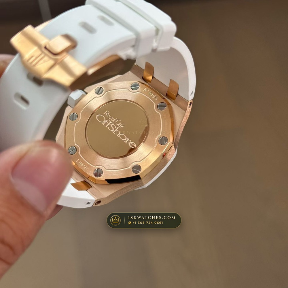 Audemars Piguet Royal Oak Selfwinding 37mm Diamond-Set Bezel 18K Rose Gold Ref. 67540OK.ZZ.A010CA.01 — Studio Gallery Plate IV in 18K Rose Gold Au750 (109.9g Verified Mass, Audemars Piguet Cal. 3120 / Cal. 5900)
