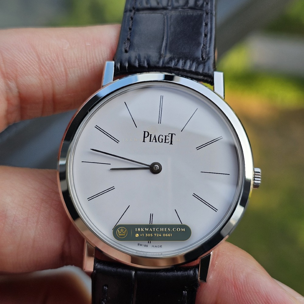 Piaget Altiplano Ultra-Thin 38mm Hand-Wound Cal. 830P 18K White Gold Ref. G0A29112