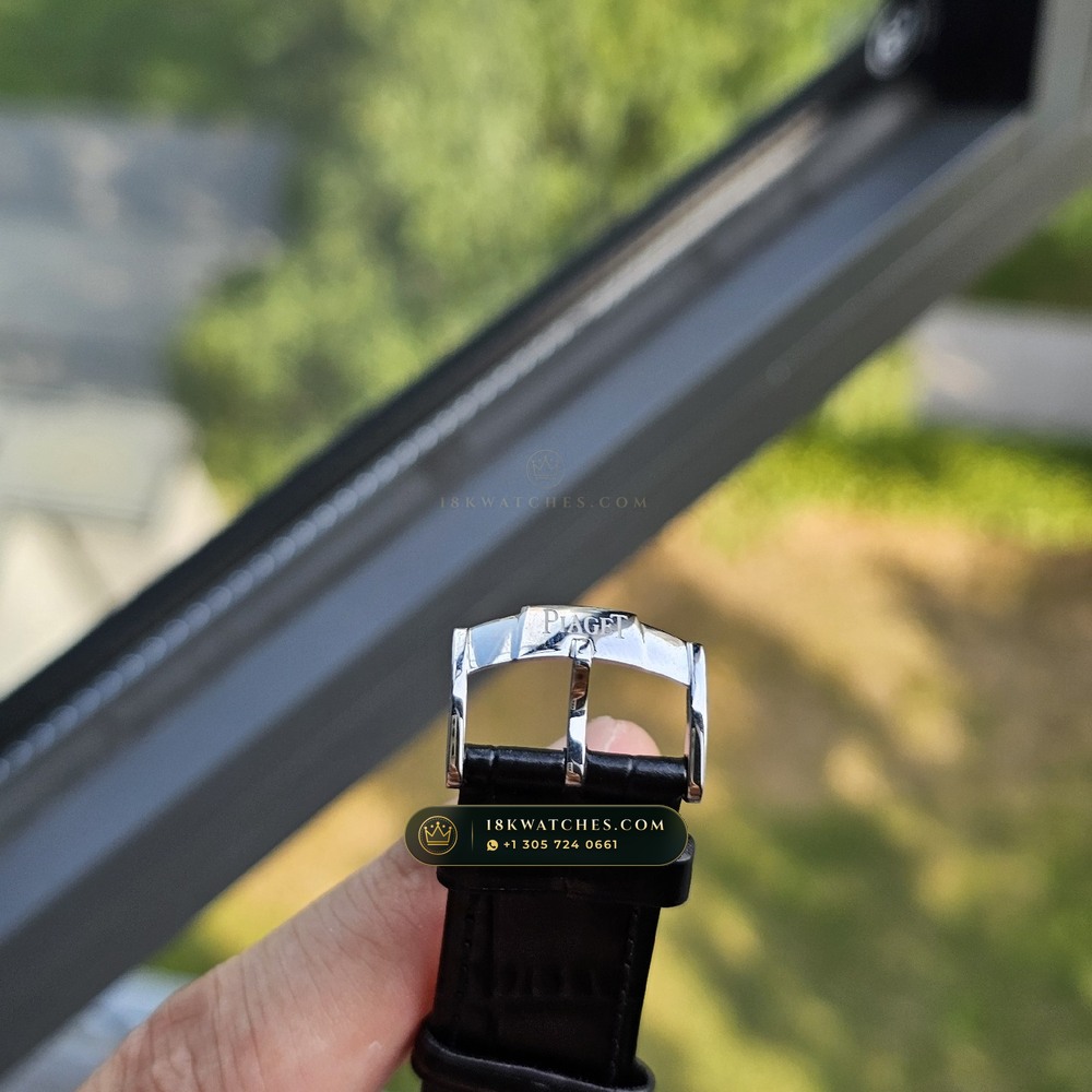 Piaget Altiplano Ultra-Thin 38mm Hand-Wound Cal. 830P 18K White Gold Ref. G0A29112 — Studio Gallery Plate VII in 18K White Gold Au750 (56.1g Verified Mass, Piaget Ultra-Thin Cal. 430P / Cal. 800P)
