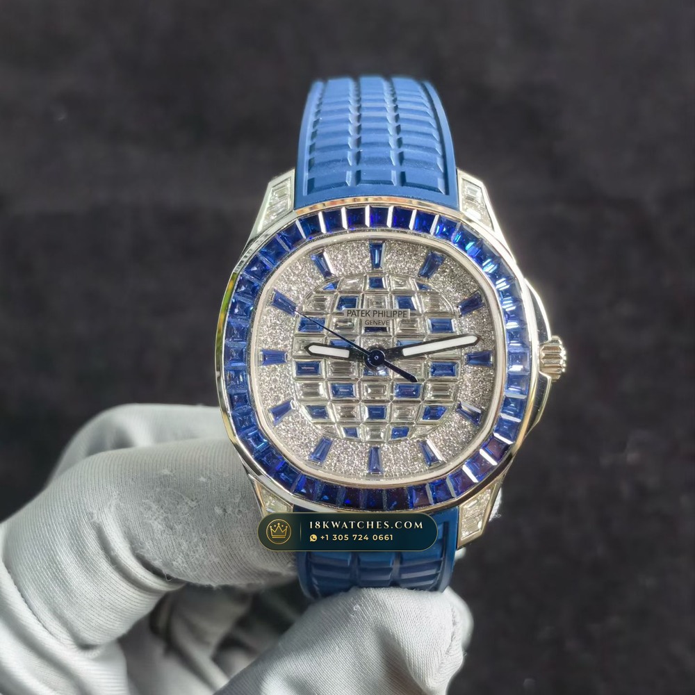 Patek Philippe Aquanaut Luce Haute Joaillerie 18K White Gold Ref. 5268/461G-001