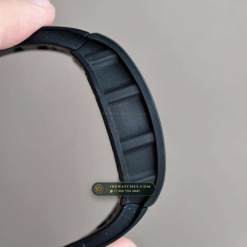 Richard Mille RM 055 Bubba Watson Manual Winding Asia Limited Edition — Studio Gallery Plate V in Carbon TPT & Grade 5 Titanium (66.8g Verified Mass, Richard Mille Cal. RMUL2 Grade 5 Titanium Skeleton)