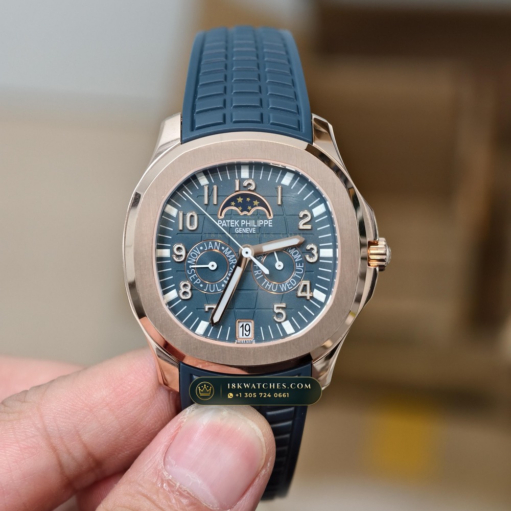 Patek Philippe Aquanaut Luce Annual Calendar 18K Rose Gold Geneva Atelier Spec Ref. 5261R