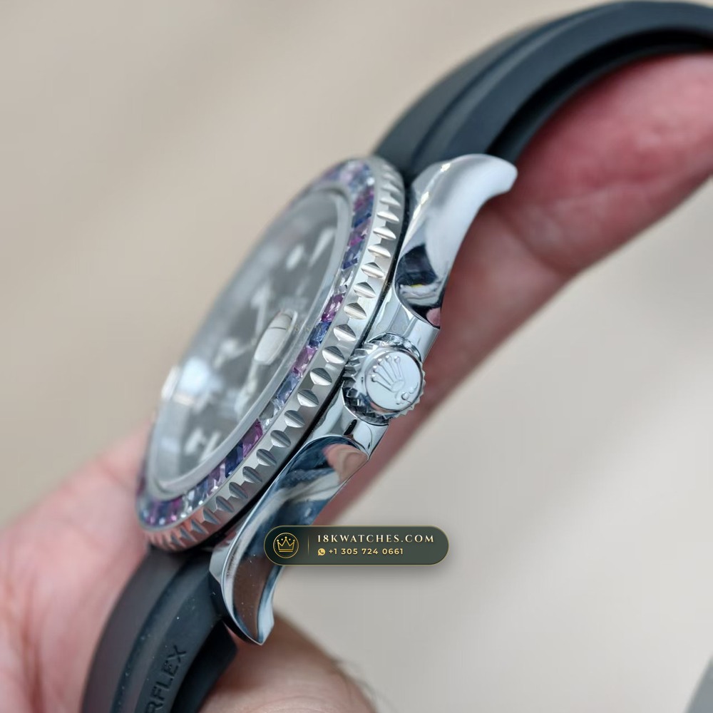 Rolex Yacht-Master 42 Diamond-Set Bezel 18K White Gold Ref. 226659 — Studio Gallery Plate V in 18K White Gold Au750 (170.2g Verified Mass, Rolex Manufacture Cal. 3235 - 70h Power Reserve)