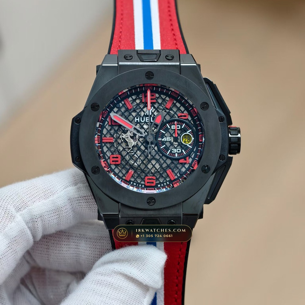 Hublot Big Bang Ferrari Unico Flyback Chronograph 45mm Ref. 402.CX.0113.WR