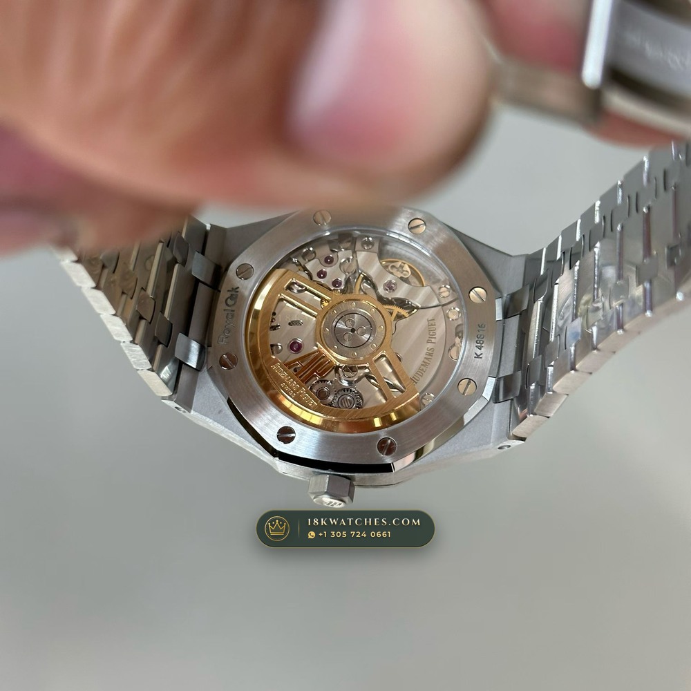 Audemars Piguet Royal Oak Selfwinding 41mm Geneva Atelier Spec Ref. 15500ST — Studio Gallery Plate VI in 904L Stainless Steel Custom Architecture (166.8g Verified Mass, Audemars Piguet Cal. 4302 - 70h Power Reserve)