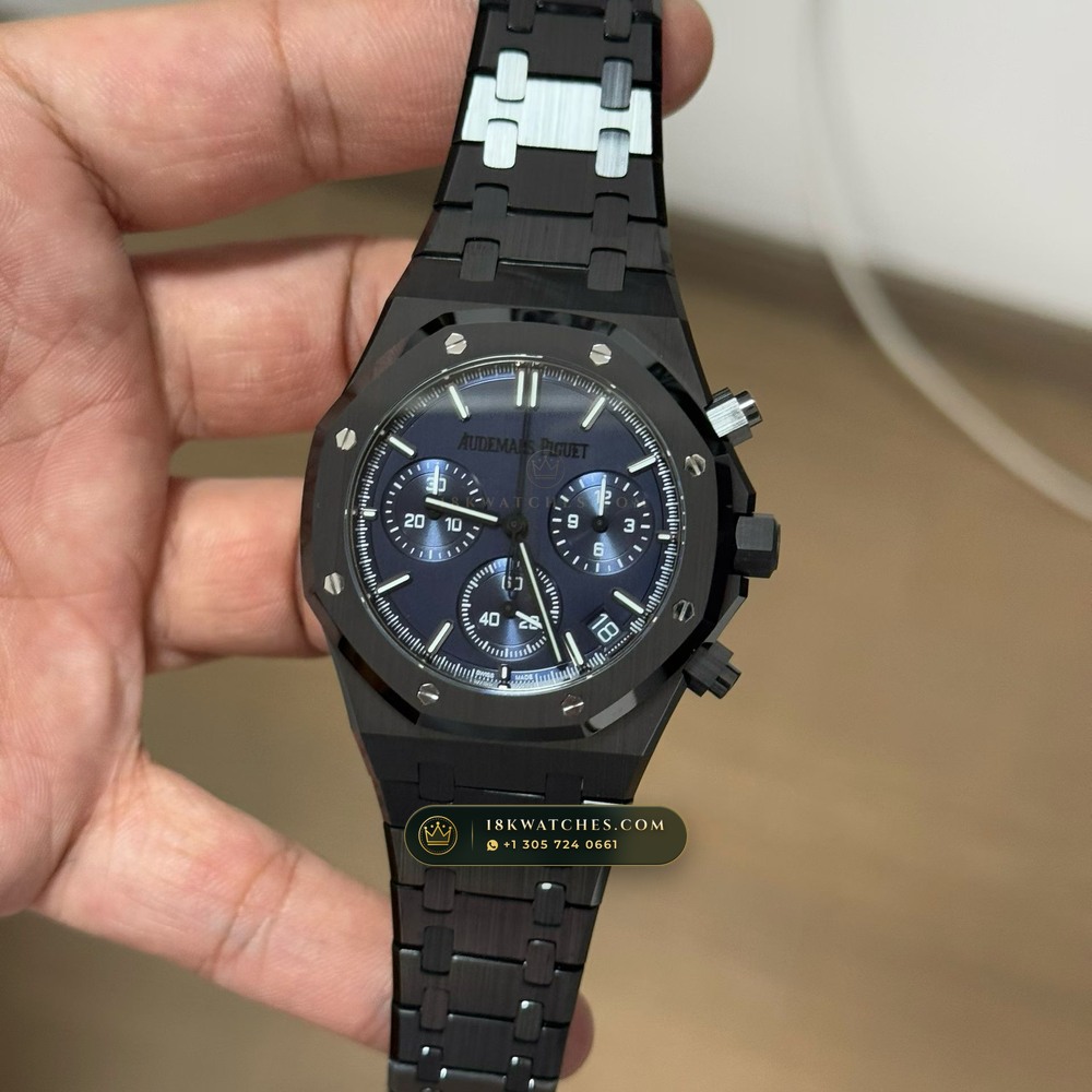 Audemars Piguet Royal Oak Selfwinding Chronograph 41mm Ref. 26240CE.OO.1225CE.98 — Studio Gallery Plate IV in High-Tech Ceramic & Titanium (149.6g Verified Mass, Audemars Piguet Cal. 4401 Flyback Chronograph)