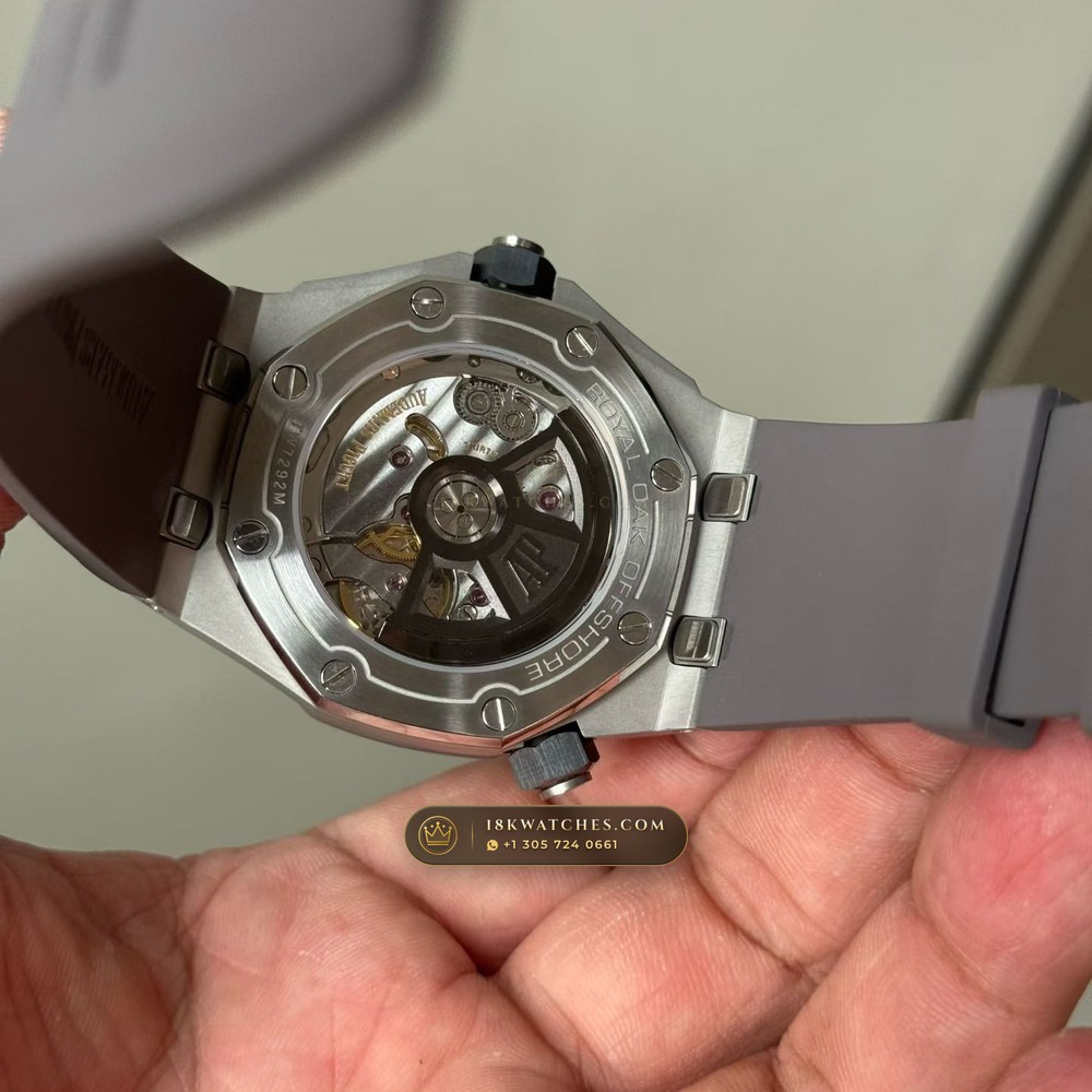 Audemars Piguet Royal Oak Offshore Diver 42mm Ref. 15720ST — Studio Gallery Plate VI in 904L Stainless Steel Custom Architecture (168.4g Verified Mass, Audemars Piguet Cal. 4308 / Cal. 3120)