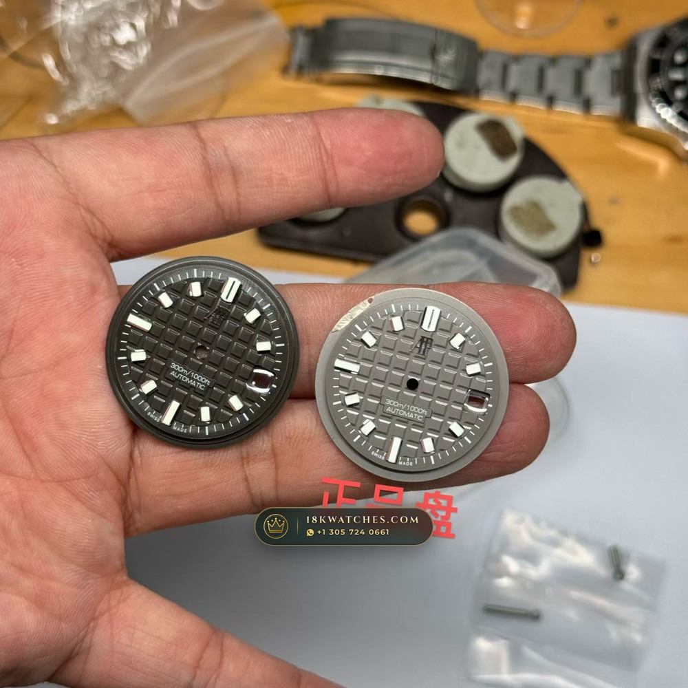 Audemars Piguet Royal Oak Offshore Diver 42mm Ref. 15720ST — Studio Gallery Plate VII in 904L Stainless Steel Custom Architecture (168.4g Verified Mass, Audemars Piguet Cal. 4308 / Cal. 3120)