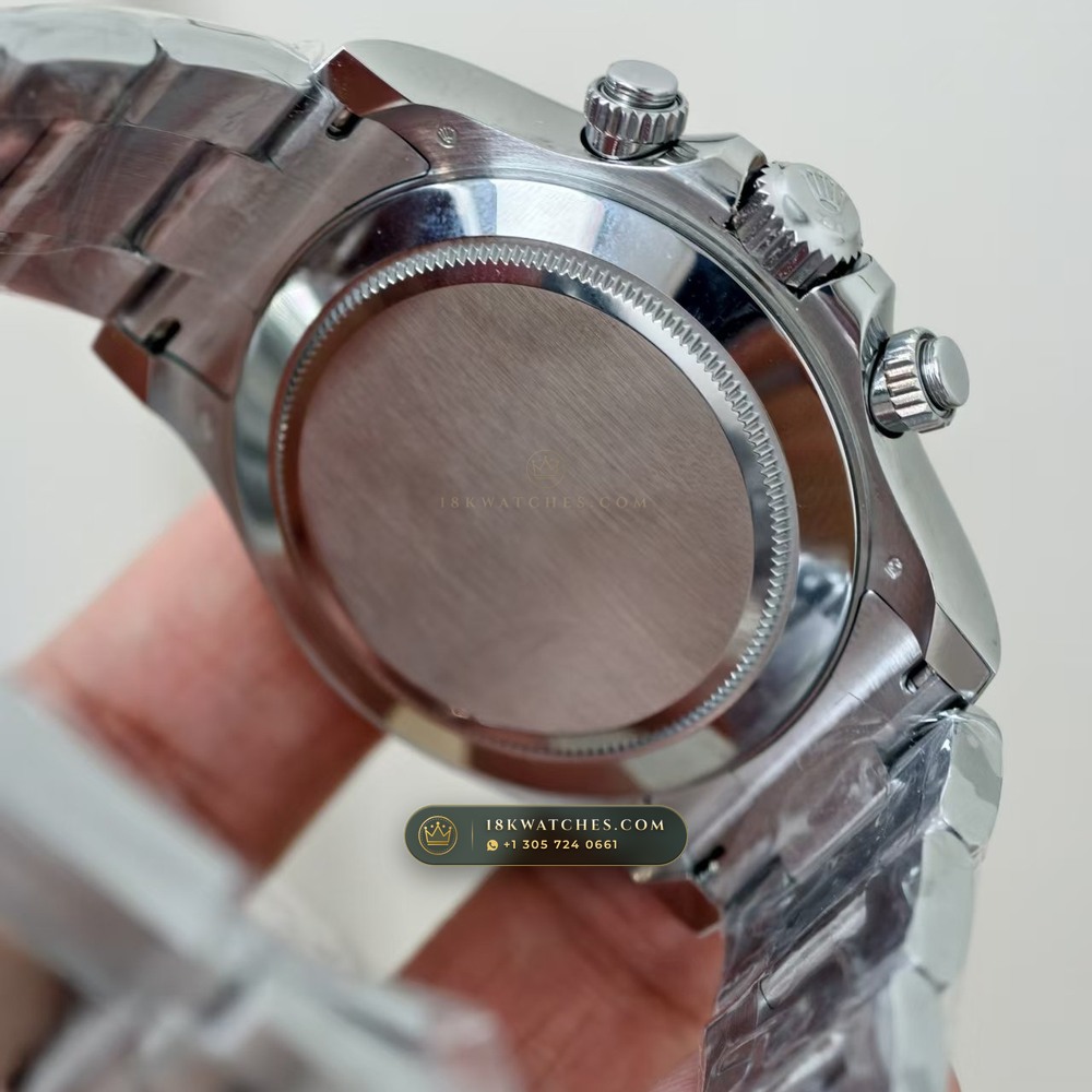 Rolex Cosmograph Daytona Iridescent Natural Mother-of-Pearl Dial 18K White Gold Ref. 126509 — Studio Gallery Plate VI in 18K White Gold Au750 (216.3g Verified Mass, Rolex Manufacture Cal. 4131 - 72h Power Reserve)