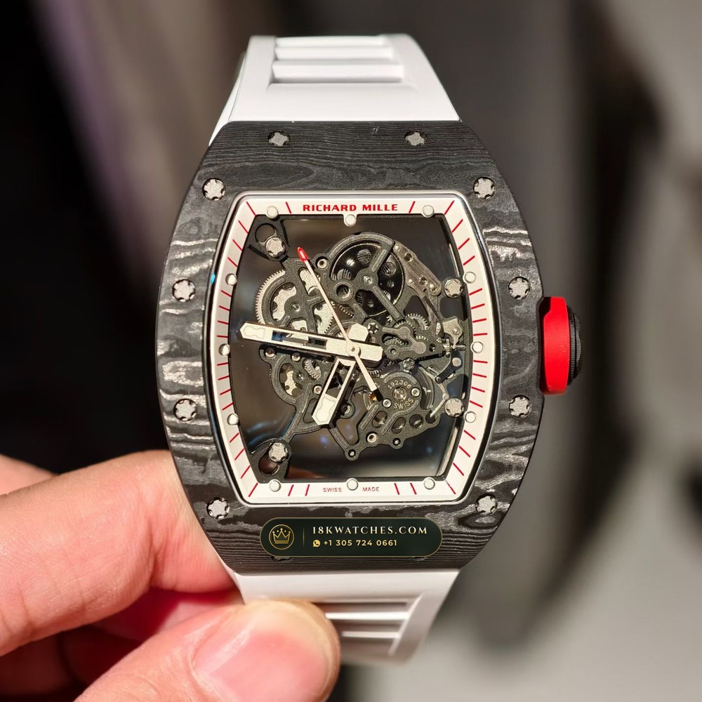 Richard Mille RM 055 Bubba Watson Manual Winding Japan Limited Edition 5-Axis CNC Case