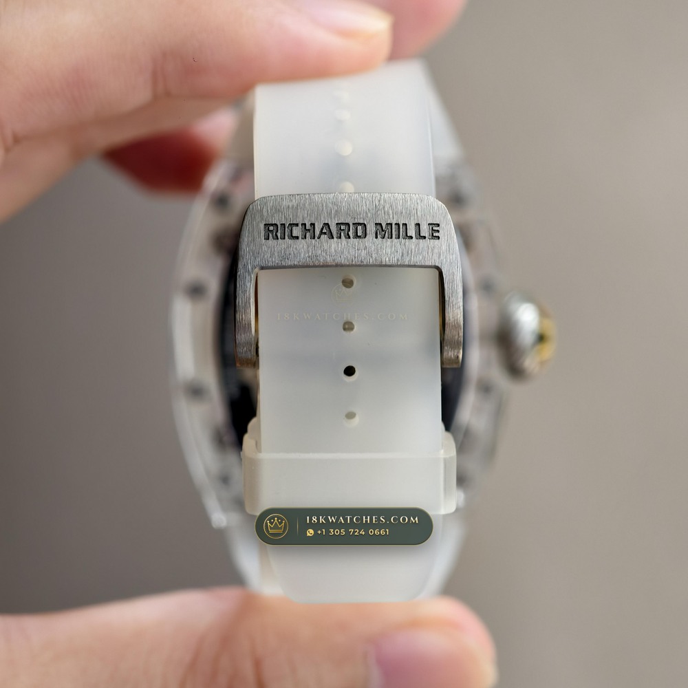 Richard Mille RM Tourbillon Haute Horlogerie Samurai Limited Edition Ref. RM 47 — Studio Gallery Plate IX in Crystalline Sapphire & Grade 5 Titanium (78.2g Verified Mass, Richard Mille Hand-Wound Tourbillon Calibre)