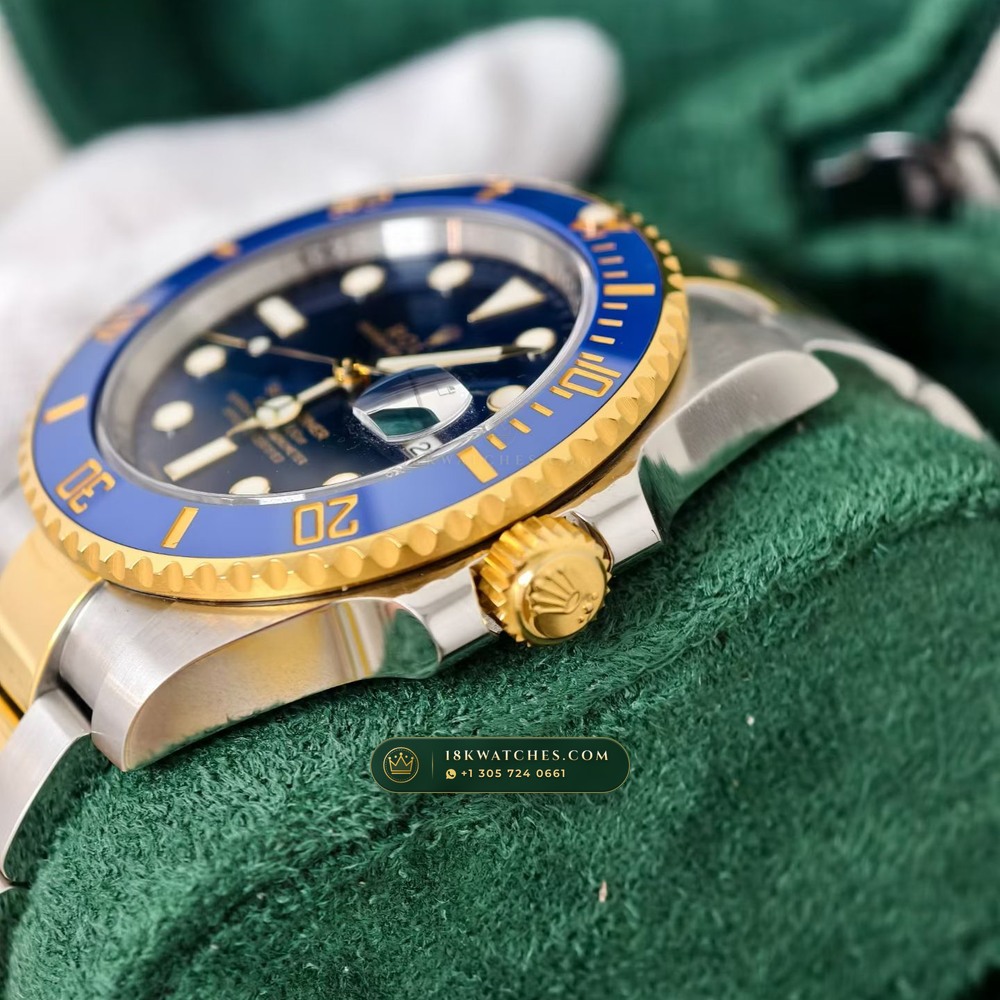 Rolex Submariner Date Ref. 116613 — Studio Gallery Plate IV in 18K Gold & 904L Oystersteel Rolesor (174.6g Verified Mass, Rolex Manufacture Cal. 3135)