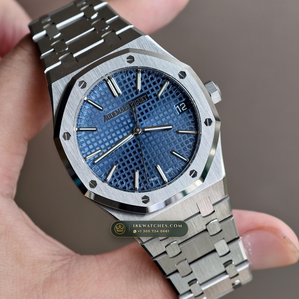 Audemars Piguet Royal Oak Selfwinding 41mm Ref. 15510ST — Studio Gallery Plate II in 904L Stainless Steel Custom Architecture (166.3g Verified Mass, Audemars Piguet Cal. 4302 - 70h Power Reserve)