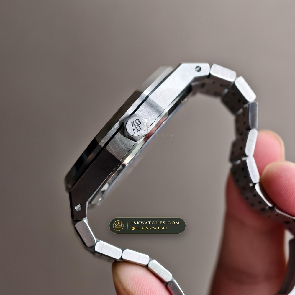 Audemars Piguet Royal Oak Selfwinding 41mm Ref. 15510ST — Studio Gallery Plate VI in 904L Stainless Steel Custom Architecture (166.3g Verified Mass, Audemars Piguet Cal. 4302 - 70h Power Reserve)