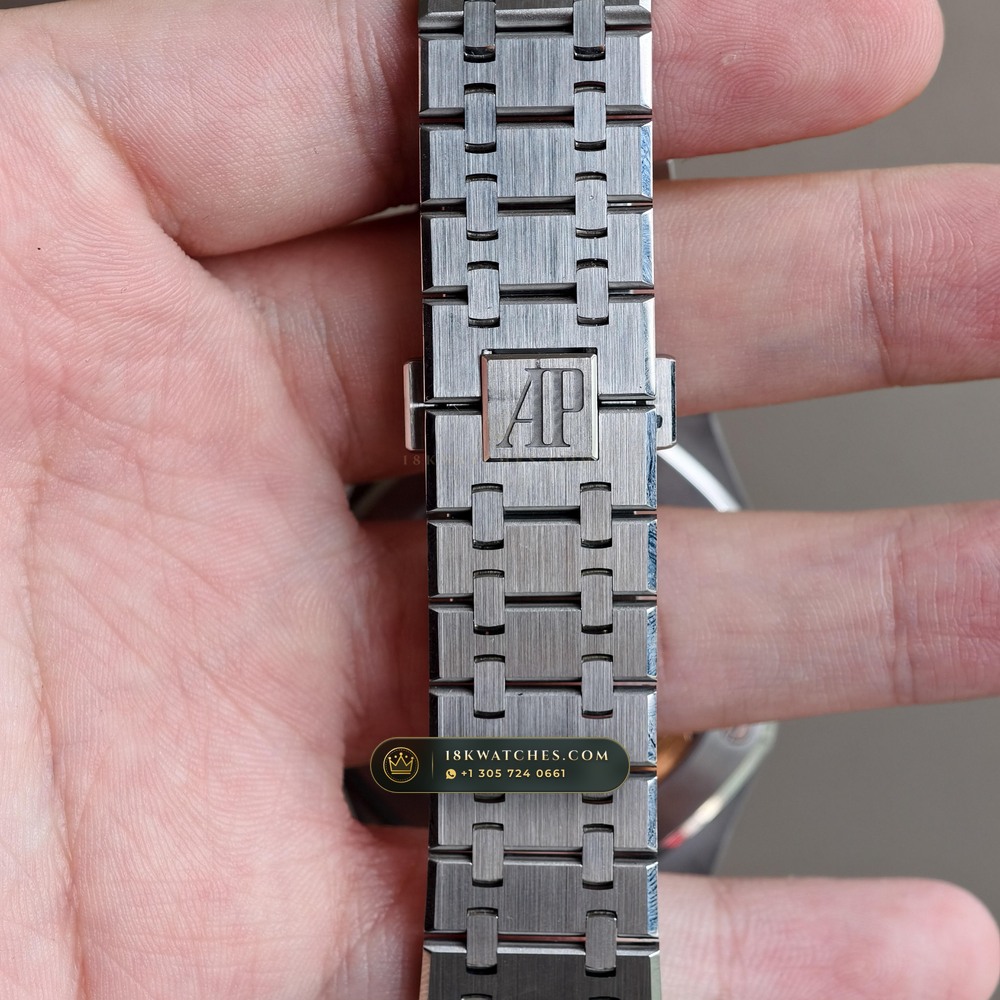 Audemars Piguet Royal Oak Selfwinding 41mm Ref. 15510ST — Studio Gallery Plate VIII in 904L Stainless Steel Custom Architecture (166.3g Verified Mass, Audemars Piguet Cal. 4302 - 70h Power Reserve)