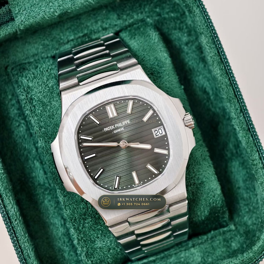 Patek Philippe Nautilus Self-Winding Master Watchmaker Spec Ref. 5711A — Studio Gallery Plate II in 904L Stainless Steel Custom Architecture (114.9g Verified Mass, Patek Philippe Cal. 26-330 S C / Cal. 324 S C - 21K Gold Rotor)
