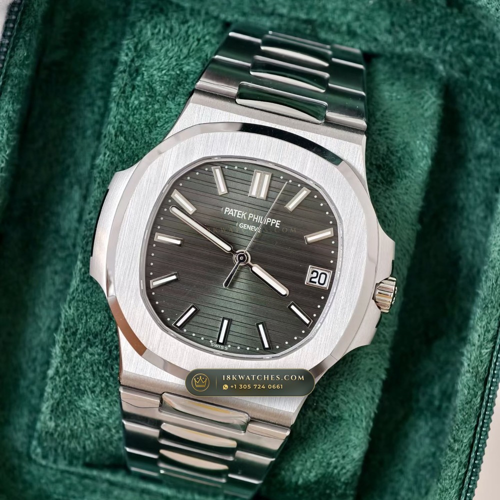 Patek Philippe Nautilus Self-Winding Master Watchmaker Spec Ref. 5711A — Studio Gallery Plate III in 904L Stainless Steel Custom Architecture (114.9g Verified Mass, Patek Philippe Cal. 26-330 S C / Cal. 324 S C - 21K Gold Rotor)