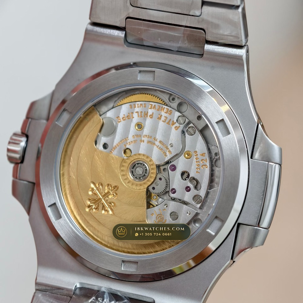 Patek Philippe Nautilus Self-Winding Master Watchmaker Spec Ref. 5711A — Studio Gallery Plate VII in 904L Stainless Steel Custom Architecture (114.9g Verified Mass, Patek Philippe Cal. 26-330 S C / Cal. 324 S C - 21K Gold Rotor)