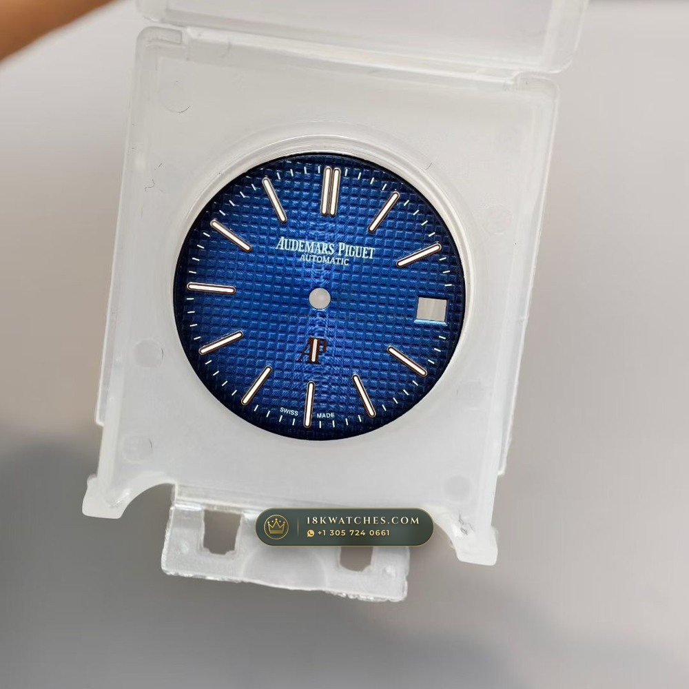 Audemars Piguet Royal Oak Jumbo Extra-Thin 39mm Geneva Atelier Spec Ref. 15202IP — Studio Gallery Plate VI in 904L Stainless Steel Custom Architecture (94.1g Verified Mass, Audemars Piguet Cal. 2121 Ultra-Thin)