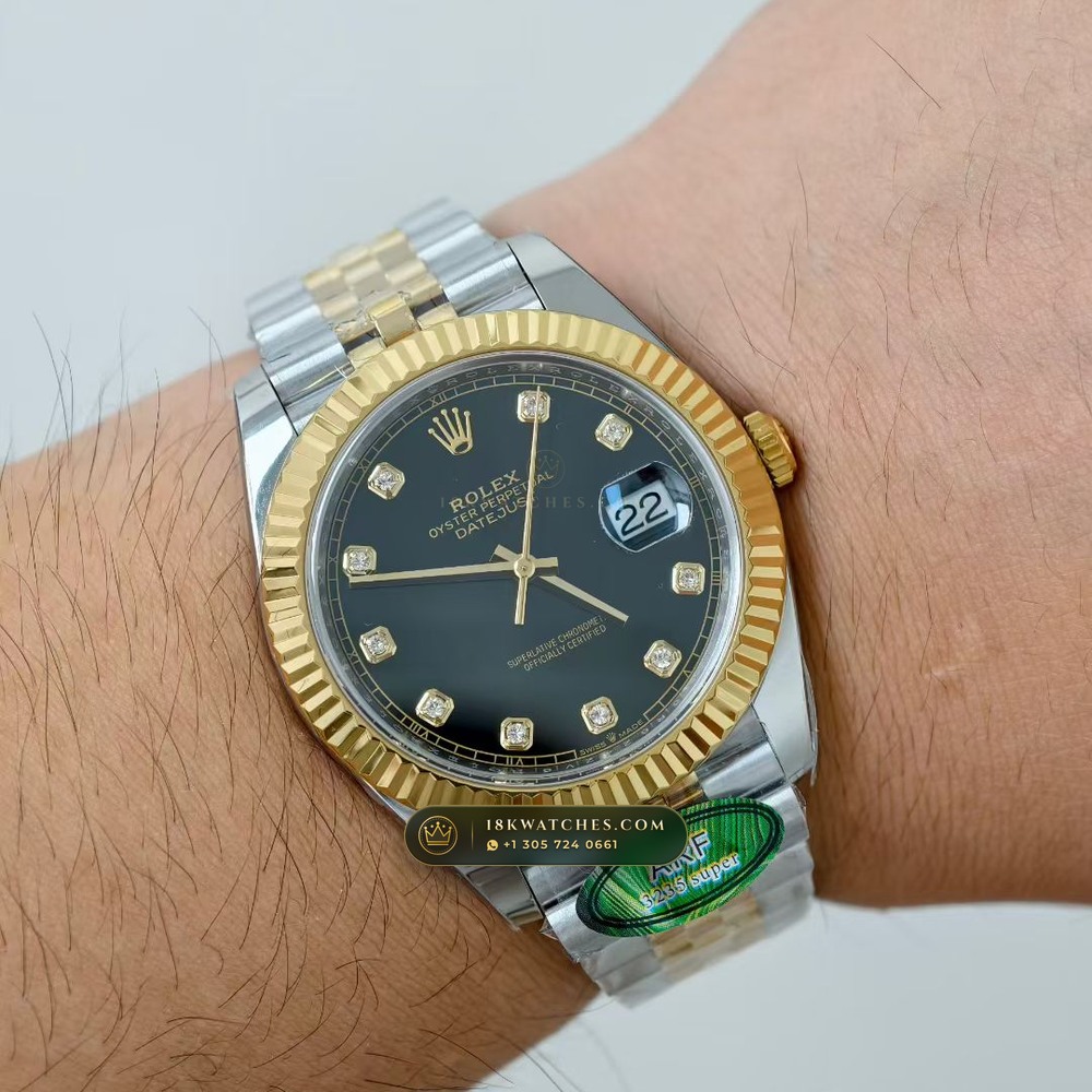 Rolex Datejust 41 Hand-Chamfered Bevel Spec Ref. 126331 — Studio Gallery Plate VIII in 18K Gold & 904L Oystersteel Rolesor (150.1g Verified Mass, Rolex Manufacture Cal. 3235 - 70h Power Reserve)