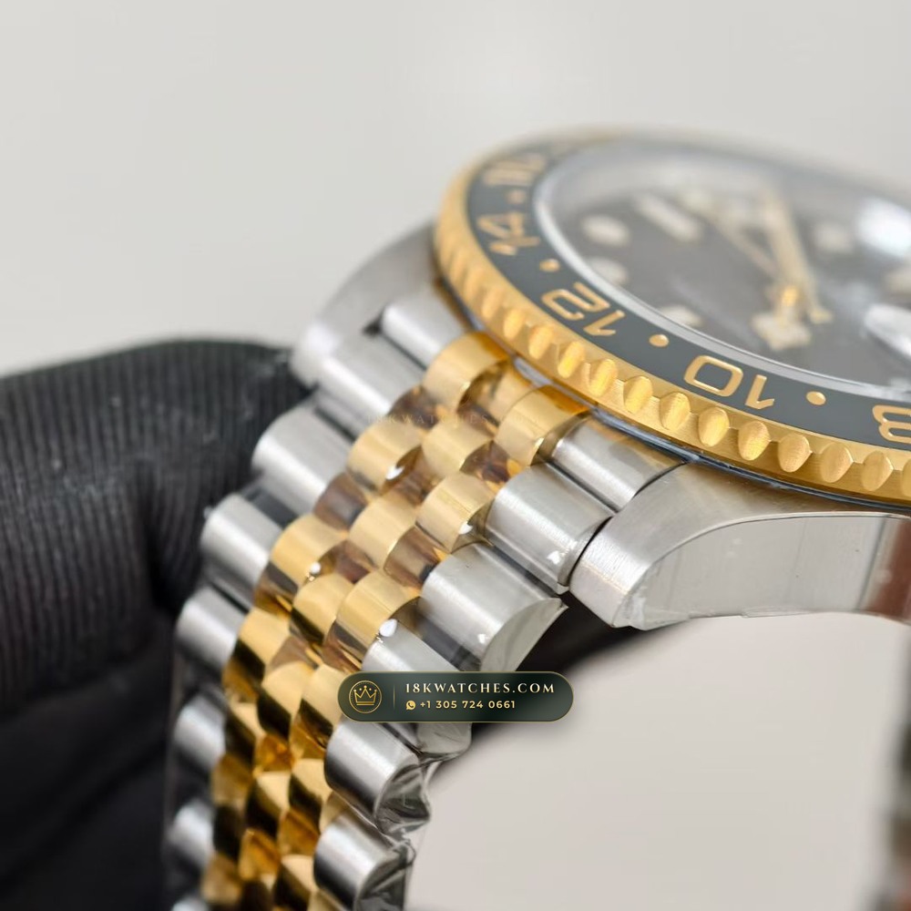 Rolex GMT-Master II Guinness / Zombie Grey & Black Cerachrom 18K Everose Gold Ref. 126715CHNR — Studio Gallery Plate VI in 18K Rose Gold Au750 (225.4g Verified Mass, Rolex Manufacture Cal. 3285 - 70h Power Reserve)