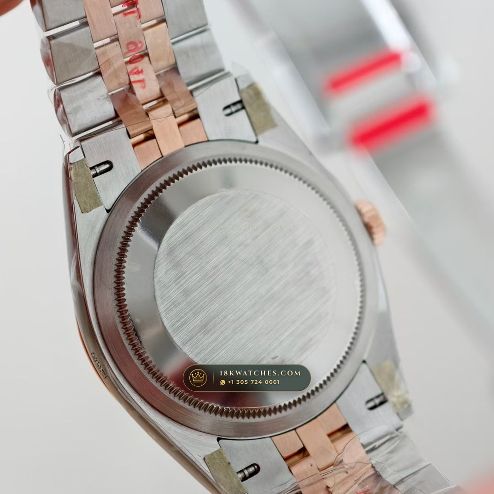 Rolex Datejust 36 Wimbledon Slate Roman Dial Ref. 126231 — Studio Gallery Plate VI in 18K Gold & 904L Oystersteel Rolesor (130.1g Verified Mass, Rolex Manufacture Cal. 3235 - 70h Power Reserve)