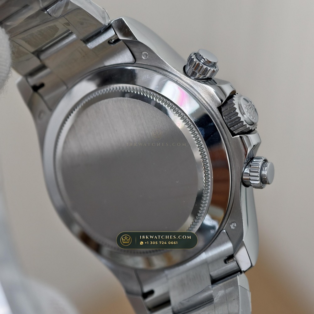 Rolex Cosmograph Daytona Malachite Stone Dial 18K White Gold Ref. 126509 — Studio Gallery Plate VI in 18K White Gold Au750 (216.1g Verified Mass, Rolex Manufacture Cal. 4131 - 72h Power Reserve)