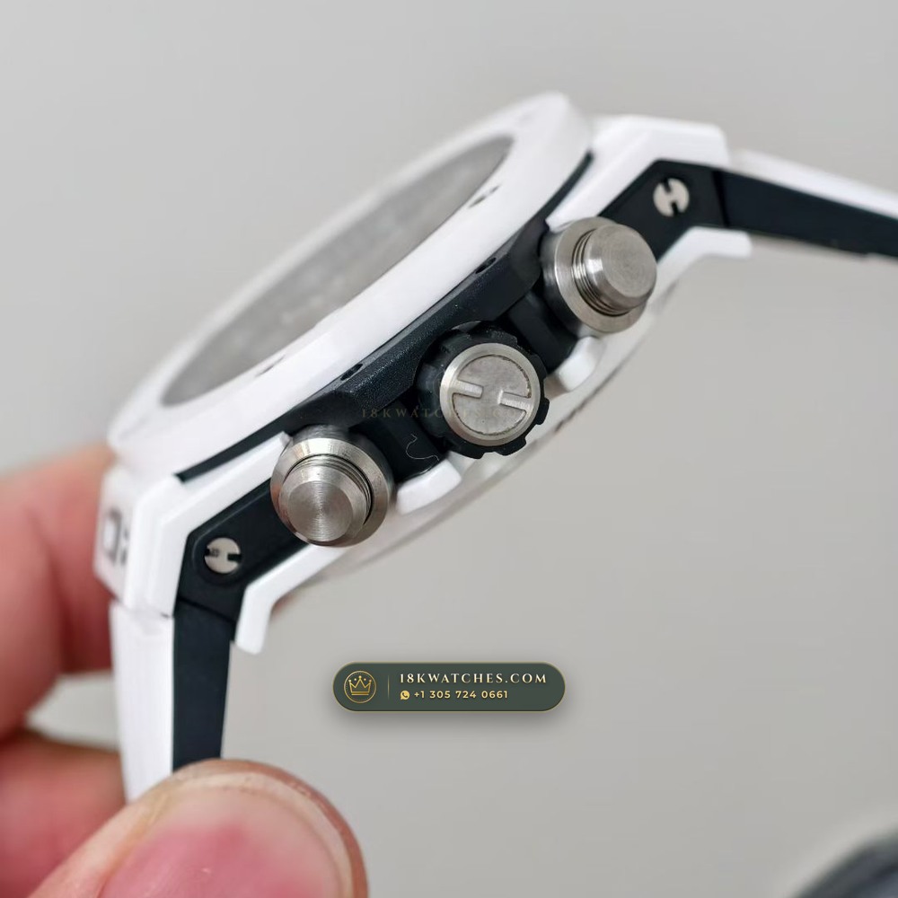 Hublot Big Bang Unico Flyback Chronograph 42mm Ref. 441.NX.1171.RX — Studio Gallery Plate VI in Grade 5 Titanium Monobloc (120.2g Verified Mass, Hublot Unico Flyback Chronograph Cal. HUB1280)