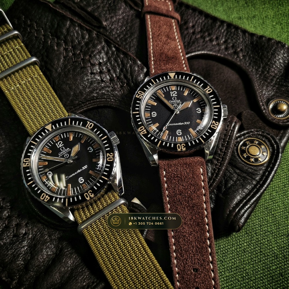 Omega Heritage Seamaster 300 Big Triangle Military Vintage 41mm Ref. 165.024