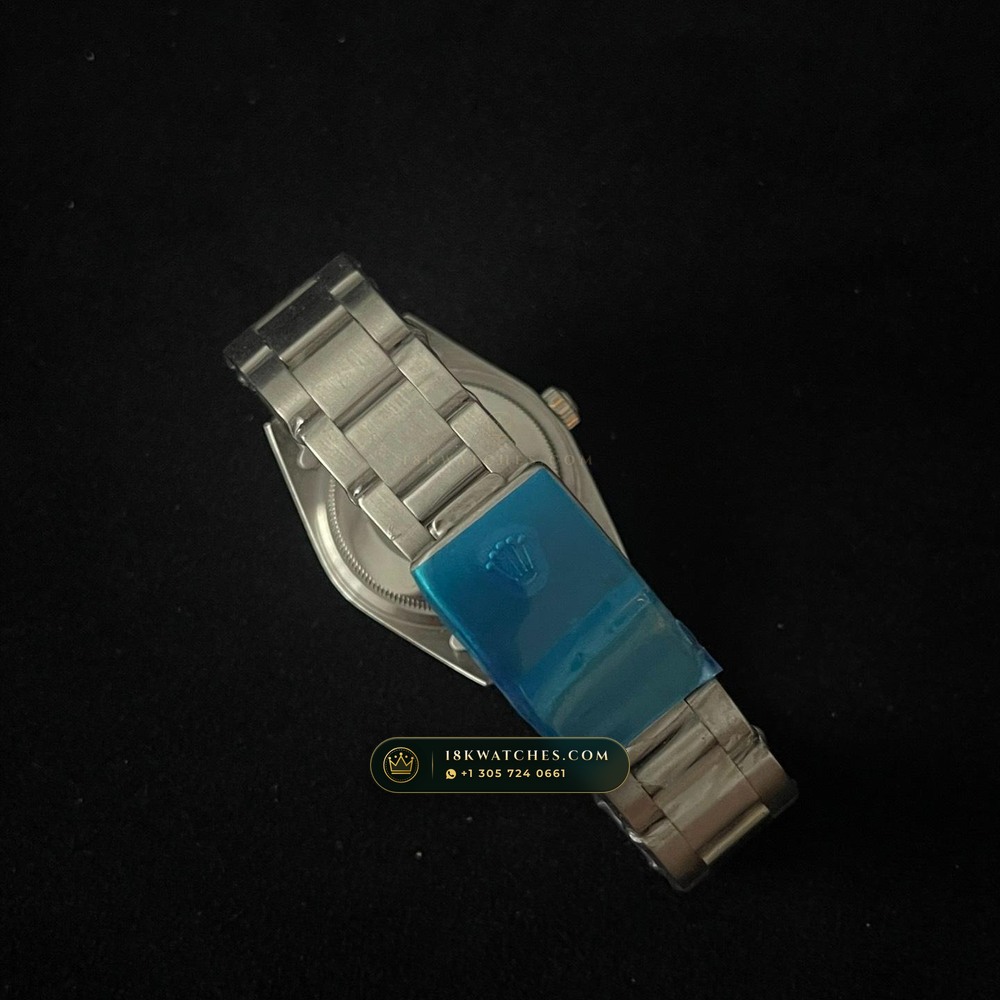 Rolex Explorer Tiffany Blue Dial Ref. 1016 — Studio Gallery Plate V in 904L Stainless Steel Custom Architecture (101.0g Verified Mass, Rolex Manufacture Cal. 3230)