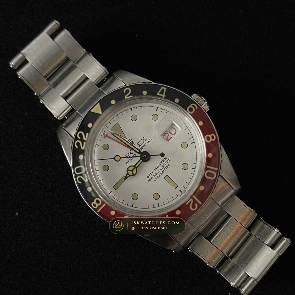 Rolex GMT-Master Vintage Geneva Atelier Spec Ref. 6542 — Studio Gallery Plate II in 904L Stainless Steel Custom Architecture (114.4g Verified Mass, Rolex Vintage Automatic Calibre)