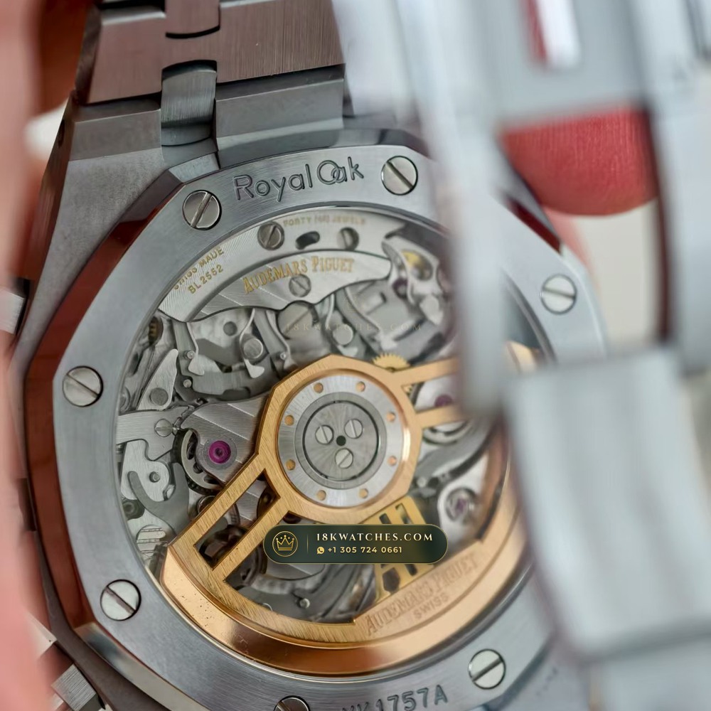 Audemars Piguet Royal Oak Selfwinding Chronograph 41mm Master Watchmaker Spec Ref. 26240ST — Studio Gallery Plate VI in 904L Stainless Steel Custom Architecture (180.9g Verified Mass, Audemars Piguet Cal. 4401 Flyback Chronograph)