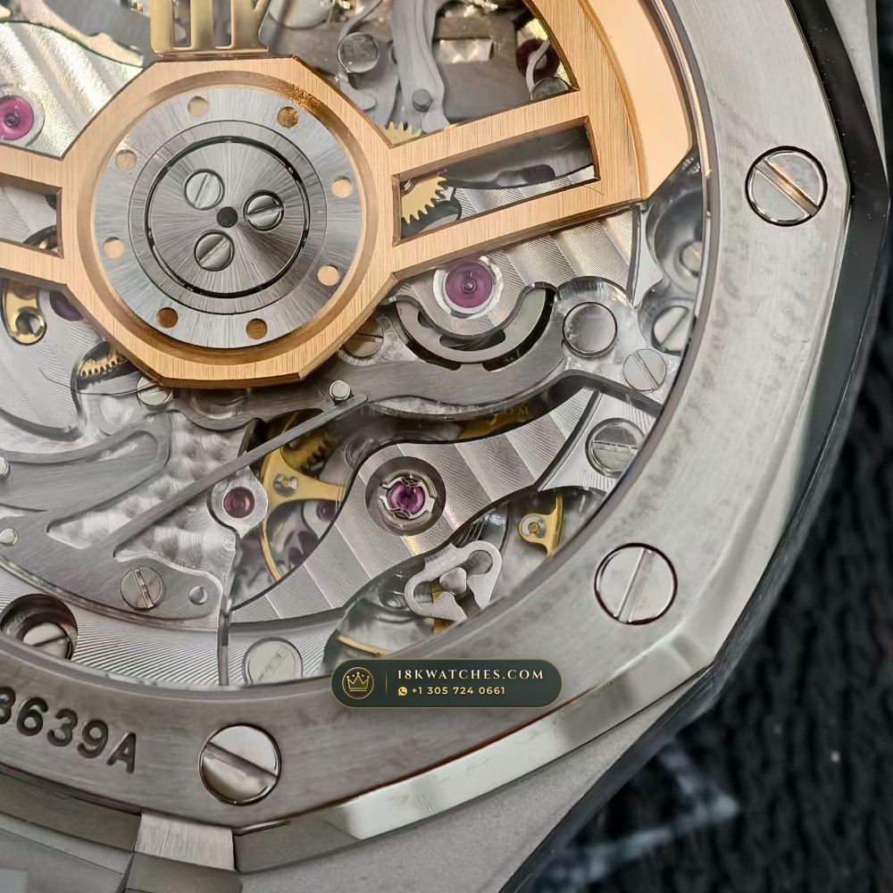 Audemars Piguet Royal Oak Selfwinding Chronograph 41mm Master Watchmaker Spec Ref. 26240ST — Studio Gallery Plate IX in 904L Stainless Steel Custom Architecture (180.9g Verified Mass, Audemars Piguet Cal. 4401 Flyback Chronograph)