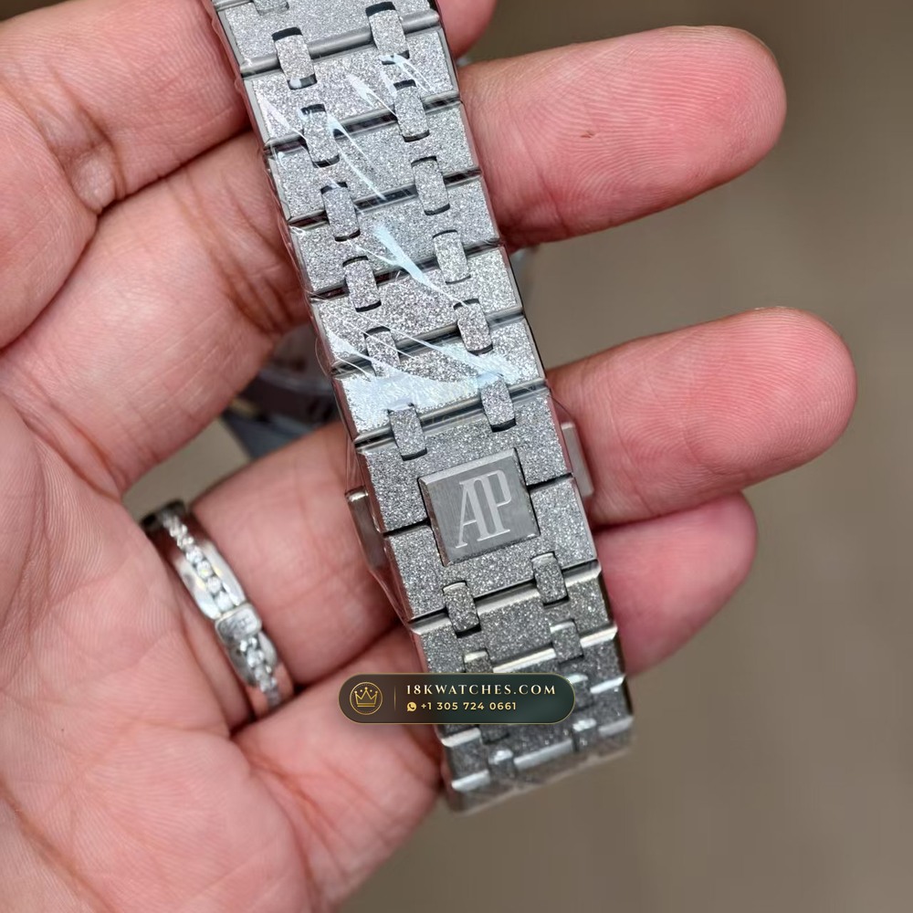 Audemars Piguet Royal Oak Selfwinding Flying Tourbillon 41mm Tiffany Blue Dial Ref. 26735ST.OO.1320ST.02 — Studio Gallery Plate VI in 904L Stainless Steel Custom Architecture (159.5g Verified Mass, Audemars Piguet Cal. 2950 Flying Tourbillon)