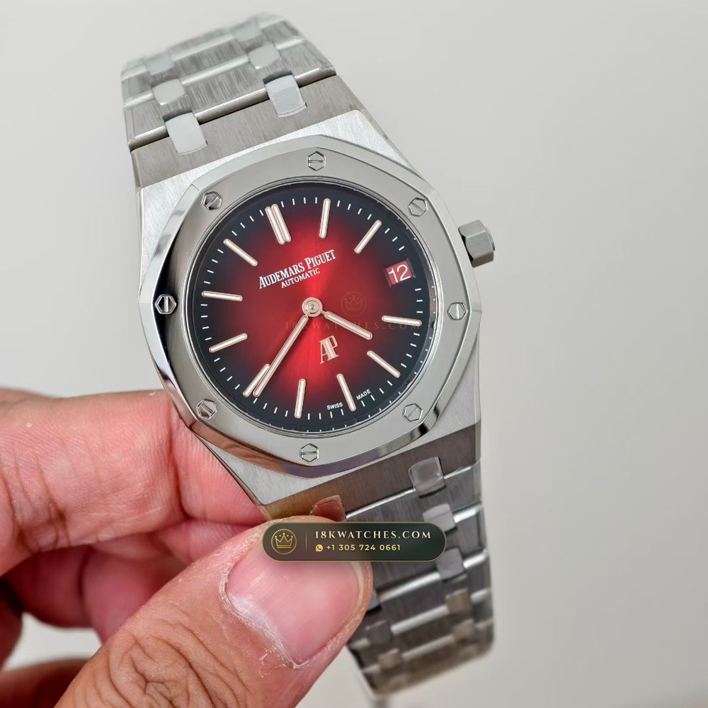 Audemars Piguet Royal Oak Jumbo Extra-Thin 39mm Ref. 16202IP — Studio Gallery Plate II in Grade 5 Titanium Monobloc (94.4g Verified Mass, Audemars Piguet Cal. 7121)