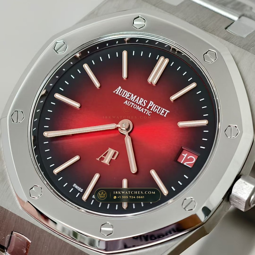 Audemars Piguet Royal Oak Jumbo Extra-Thin 39mm Ref. 16202IP — Studio Gallery Plate IV in Grade 5 Titanium Monobloc (94.4g Verified Mass, Audemars Piguet Cal. 7121)