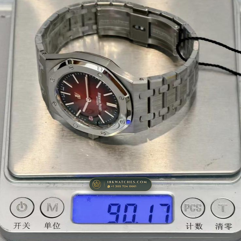 Audemars Piguet Royal Oak Jumbo Extra-Thin 39mm Ref. 16202IP — Studio Gallery Plate IX in Grade 5 Titanium Monobloc (94.4g Verified Mass, Audemars Piguet Cal. 7121)
