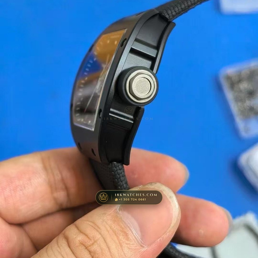 Richard Mille RM 35-02 Rafael Nadal Automatic Ref. RM 035 — Studio Gallery Plate IV in Carbon TPT & Grade 5 Titanium (50.2g Verified Mass, Richard Mille Cal. RMAL1 Variable-Geometry Rotor)