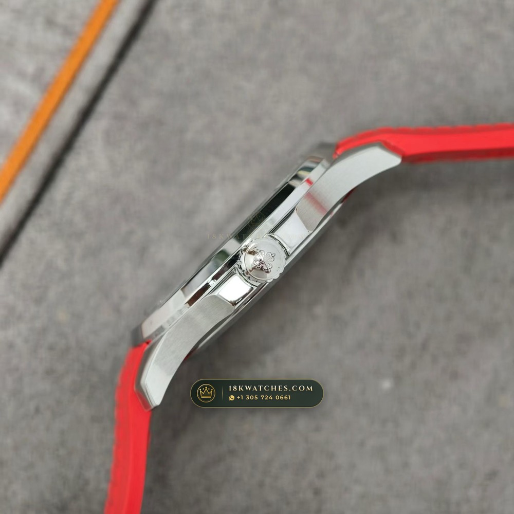 Patek Philippe Aquanaut Extra-Large Self-Winding Ref. 5167A-012 — Studio Gallery Plate IV in 904L Stainless Steel Custom Architecture (79.8g Verified Mass, Patek Philippe Cal. 324 S C - 21K Gold Rotor)