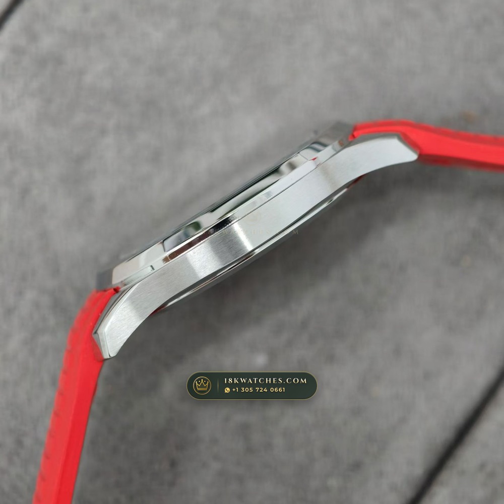 Patek Philippe Aquanaut Extra-Large Self-Winding Ref. 5167A-012 — Studio Gallery Plate V in 904L Stainless Steel Custom Architecture (79.8g Verified Mass, Patek Philippe Cal. 324 S C - 21K Gold Rotor)