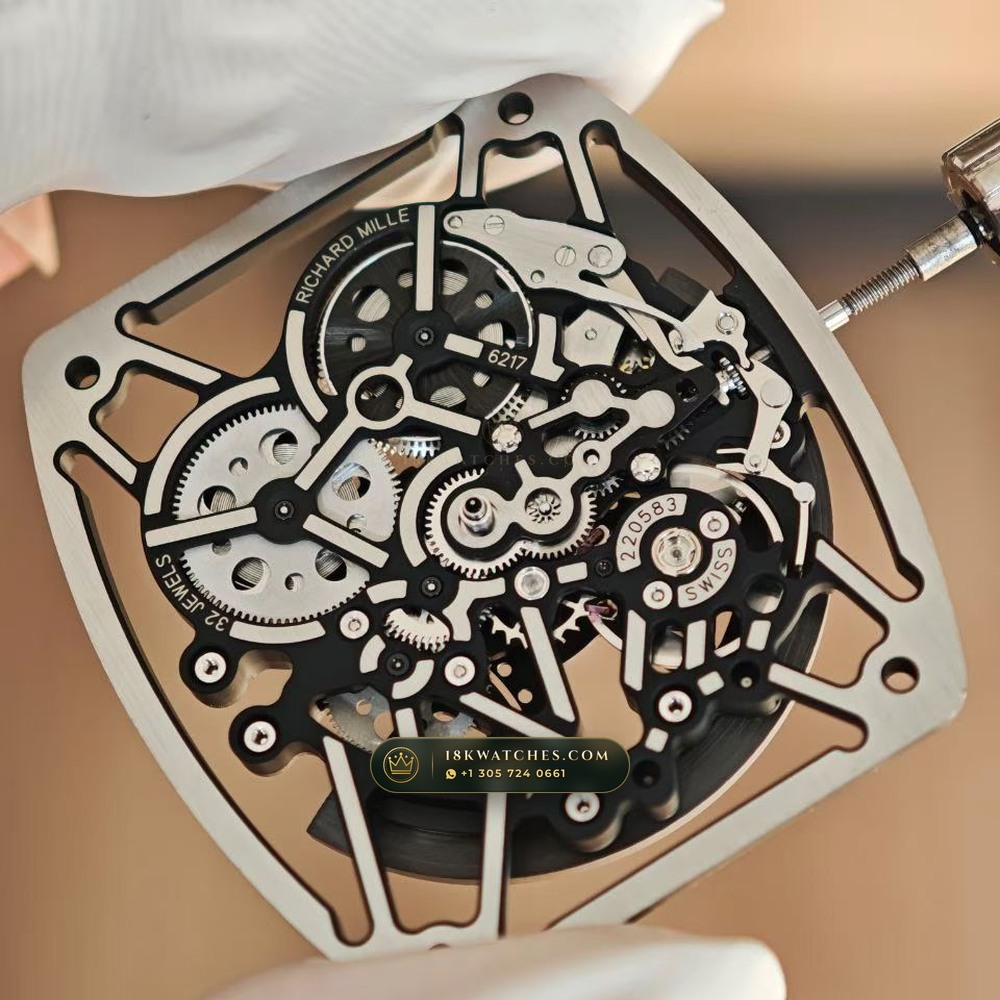 Richard Mille RM 35-02 Rafael Nadal Automatic Chronometer Regulated Spec — Studio Gallery Plate III in Carbon TPT & Grade 5 Titanium (50.3g Verified Mass, Richard Mille Cal. RMAL1 Variable-Geometry Rotor)