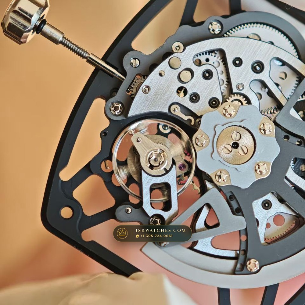 Richard Mille RM 35-02 Rafael Nadal Automatic Chronometer Regulated Spec — Studio Gallery Plate IV in Carbon TPT & Grade 5 Titanium (50.3g Verified Mass, Richard Mille Cal. RMAL1 Variable-Geometry Rotor)