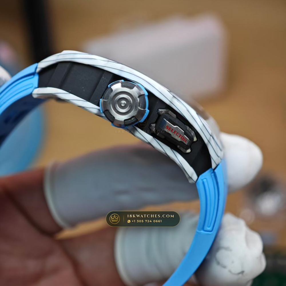 Richard Mille RM 35-03 Automatic Rafael Nadal Chronometer Regulated Spec — Studio Gallery Plate IV in Carbon TPT & Grade 5 Titanium (50.1g Verified Mass, Richard Mille Cal. RMAL2 Butterfly Split-Rotor)