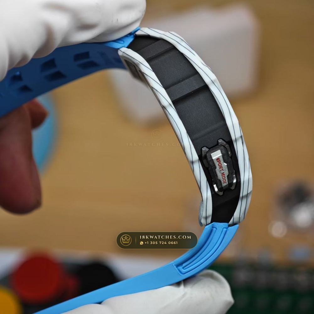 Richard Mille RM 35-03 Automatic Rafael Nadal Chronometer Regulated Spec — Studio Gallery Plate V in Carbon TPT & Grade 5 Titanium (50.1g Verified Mass, Richard Mille Cal. RMAL2 Butterfly Split-Rotor)