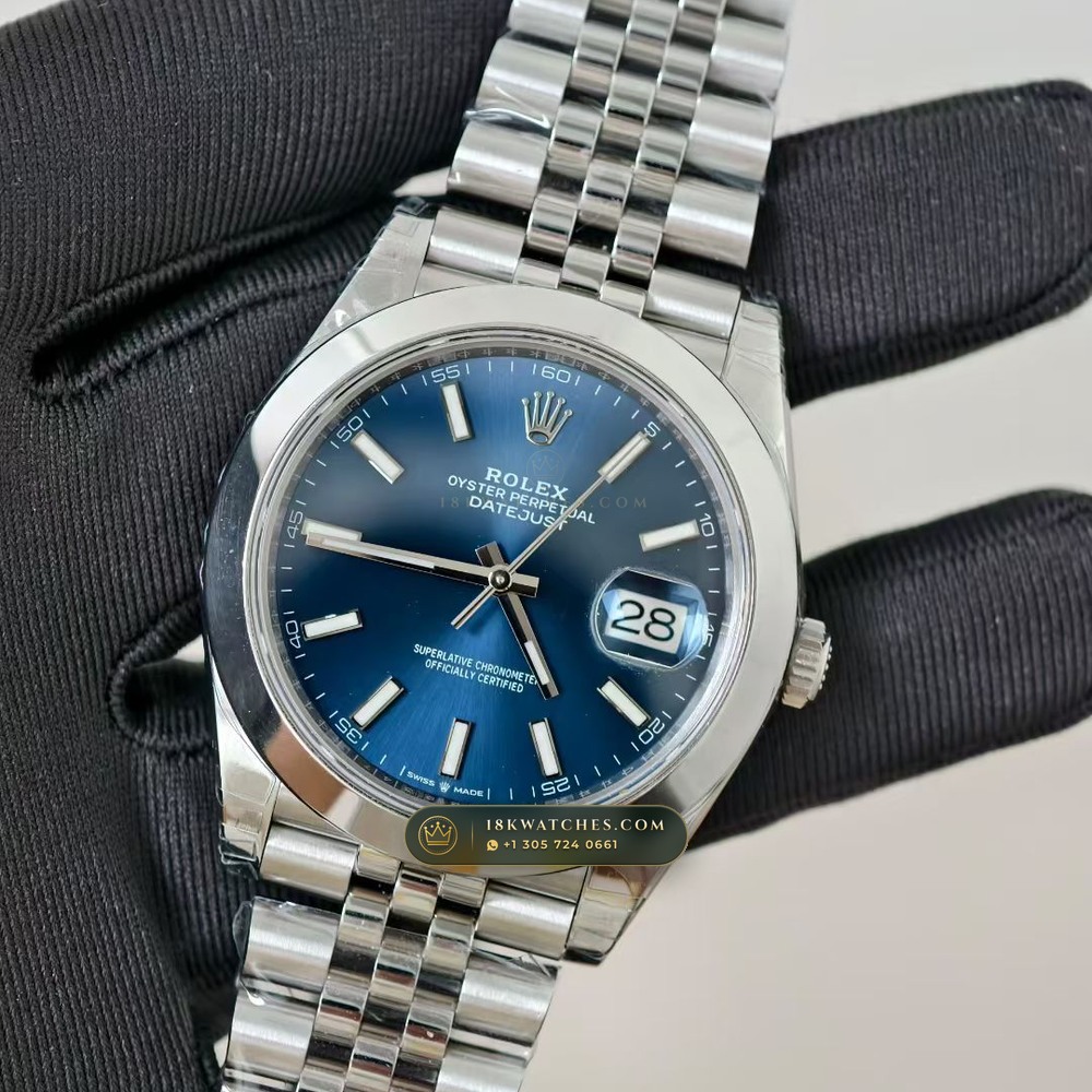 Rolex Datejust 41 Geneva Atelier Spec Ref. 126300 — Studio Gallery Plate III in 904L Stainless Steel Custom Architecture (136.6g Verified Mass, Rolex Manufacture Cal. 3235 - 70h Power Reserve)