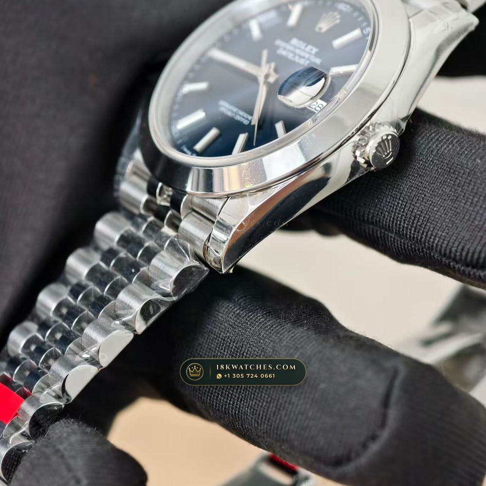 Rolex Datejust 41 Geneva Atelier Spec Ref. 126300 — Studio Gallery Plate V in 904L Stainless Steel Custom Architecture (136.6g Verified Mass, Rolex Manufacture Cal. 3235 - 70h Power Reserve)