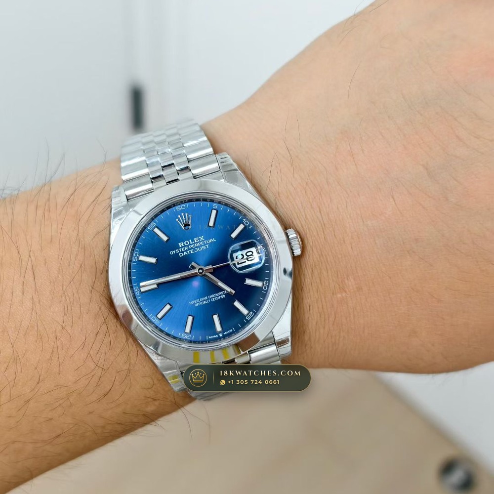 Rolex Datejust 41 Geneva Atelier Spec Ref. 126300 — Studio Gallery Plate VIII in 904L Stainless Steel Custom Architecture (136.6g Verified Mass, Rolex Manufacture Cal. 3235 - 70h Power Reserve)