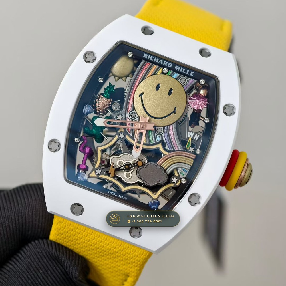 Richard Mille RM Tourbillon Haute Horlogerie Smiley Tourbillon Geneva Atelier Spec Ref. RM 088 — Studio Gallery Plate III in Carbon TPT & Grade 5 Titanium (55.7g Verified Mass, Richard Mille Hand-Wound Tourbillon Calibre)