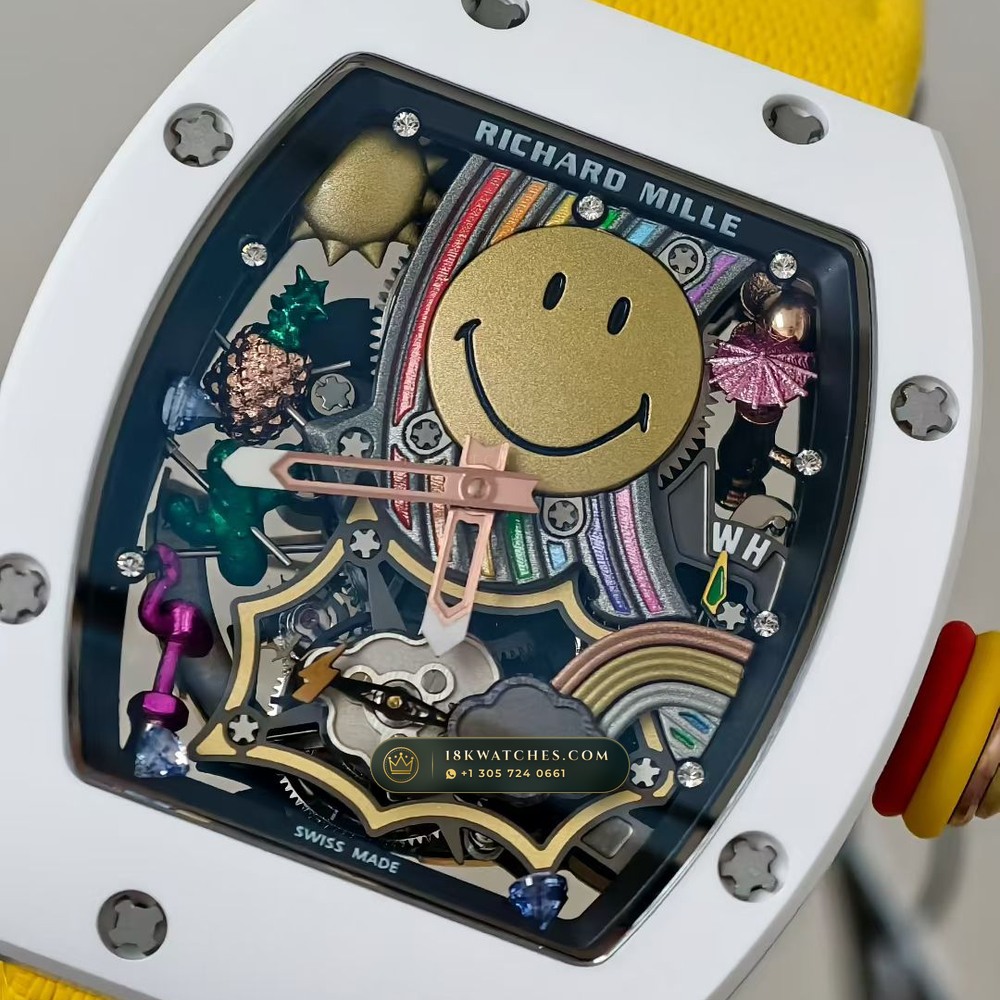 Richard Mille RM Tourbillon Haute Horlogerie Smiley Tourbillon Geneva Atelier Spec Ref. RM 088 — Studio Gallery Plate IV in Carbon TPT & Grade 5 Titanium (55.7g Verified Mass, Richard Mille Hand-Wound Tourbillon Calibre)
